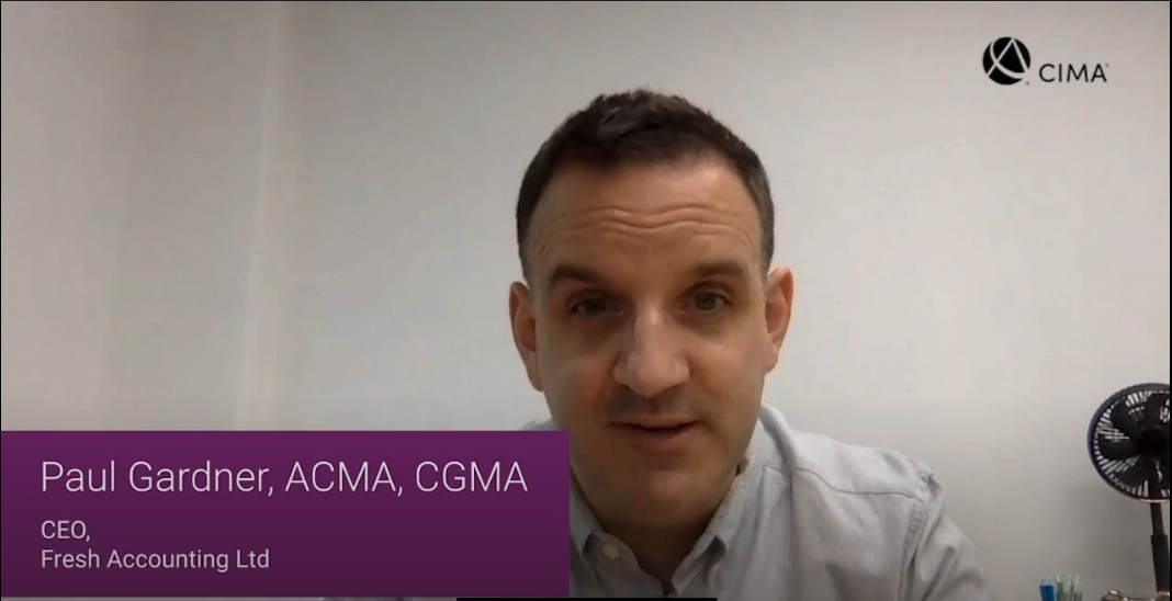 CIMA Member Interview: Paul Gardner, ACMA, CGMA, CEO, Fresh Accounting ...